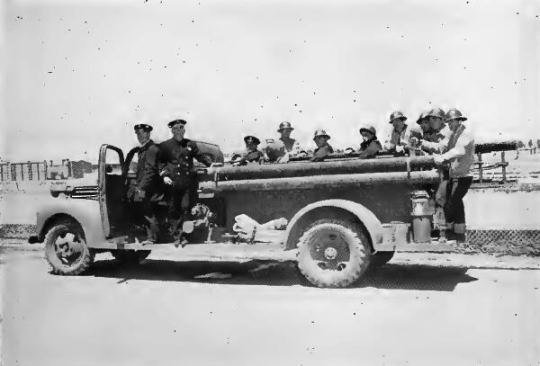Unit of the Tanforan (California) Assembly Center Fire Department