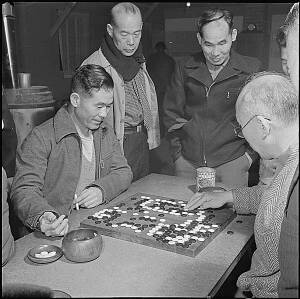 Game of Go, Heart Mountain, 1943