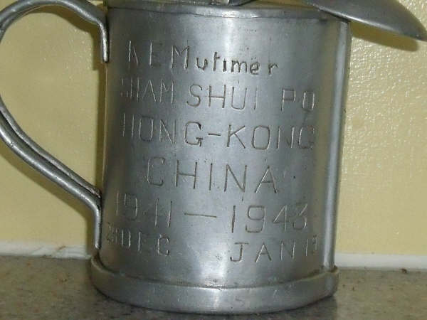 Mutimer POW Mug Hong Kong dates
