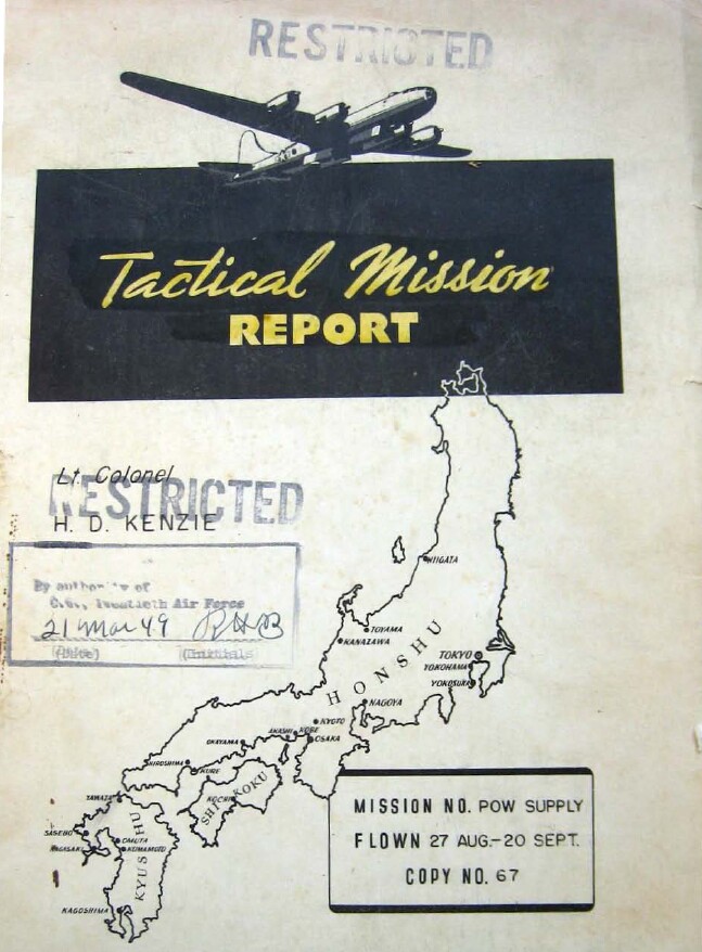 Tactical Mission Report cover